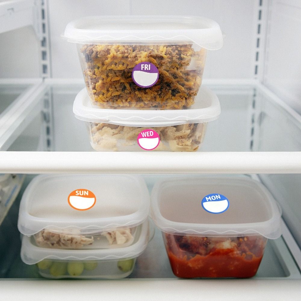 Stiker Mingguan Kertas Baru 50 - Food Storage Labels ulasan dan harga