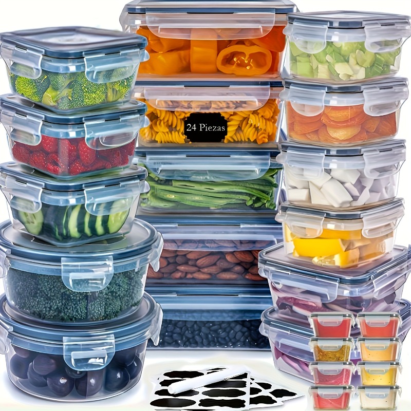 48PCS Set Wadah Penyimpanan Ma - Food Storage Labels ulasan dan harga
