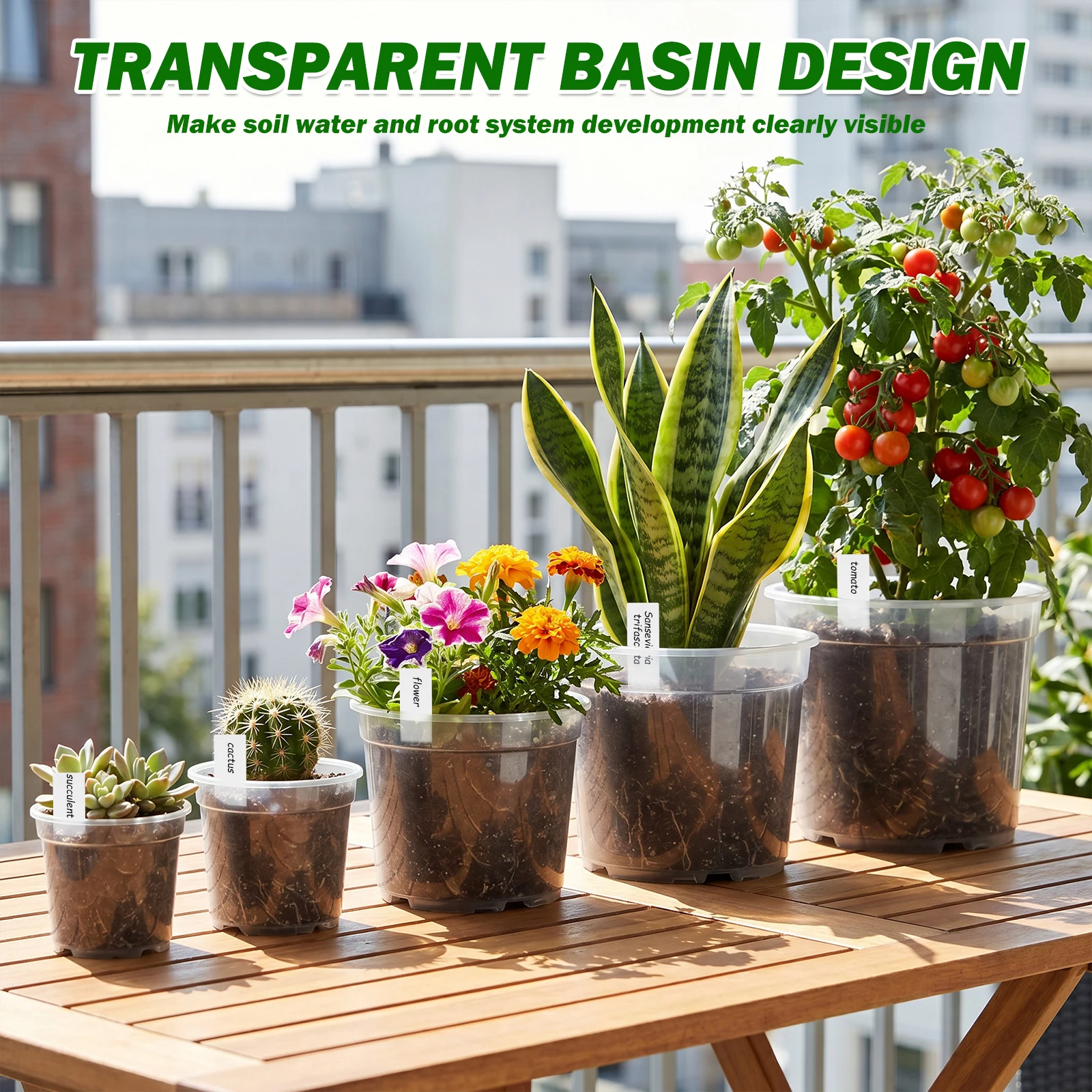 25Pcs Pot Pembibitan Plastik T - Food Storage Plants ulasan dan harga