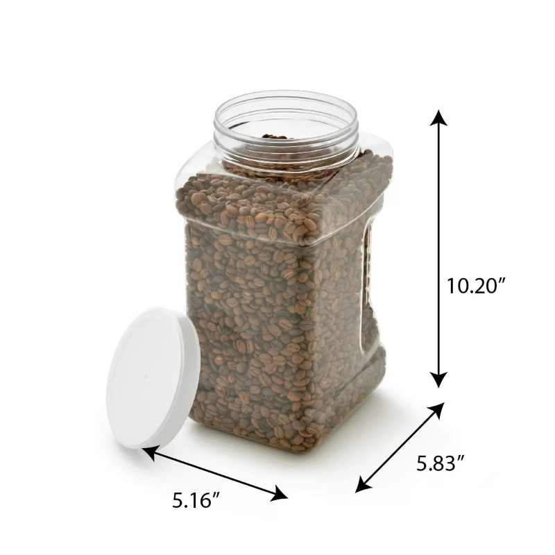 Wadah Plastik Transparan 4-Qua - Food Storage 4 Quart ulasan dan harga